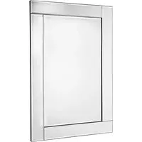 Hamilton Bevelled Mirror 90x60cm - Silver