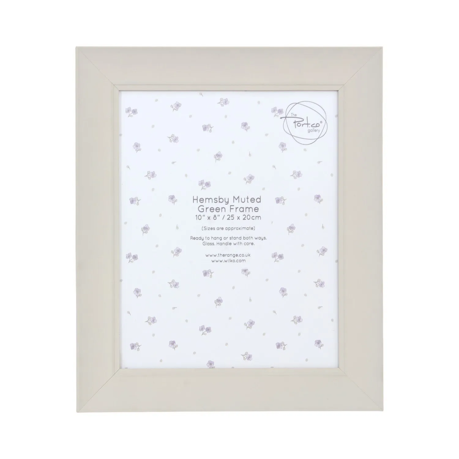 Hemsby Photo Frame - Muted Green