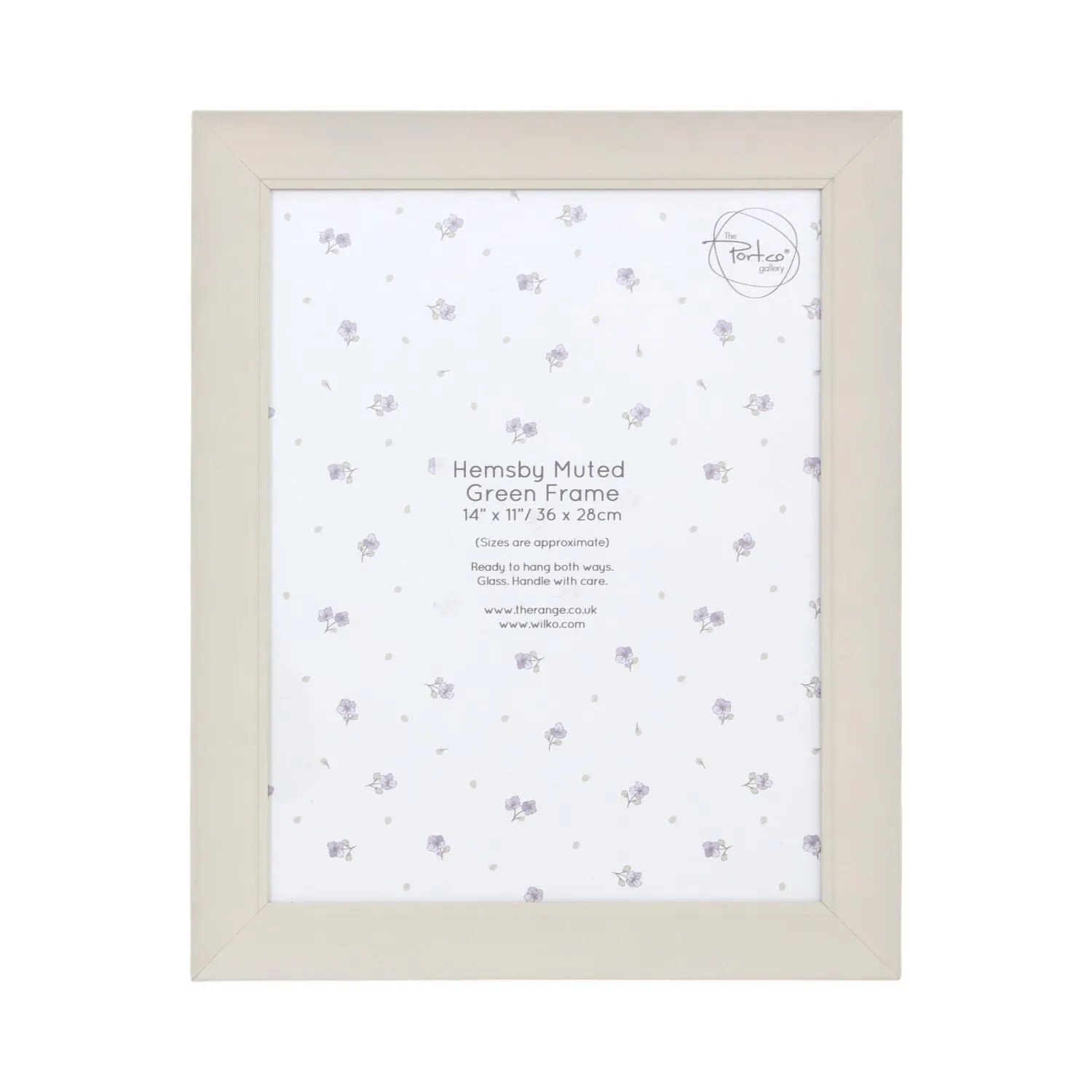 Hemsby Photo Frame - Muted Green