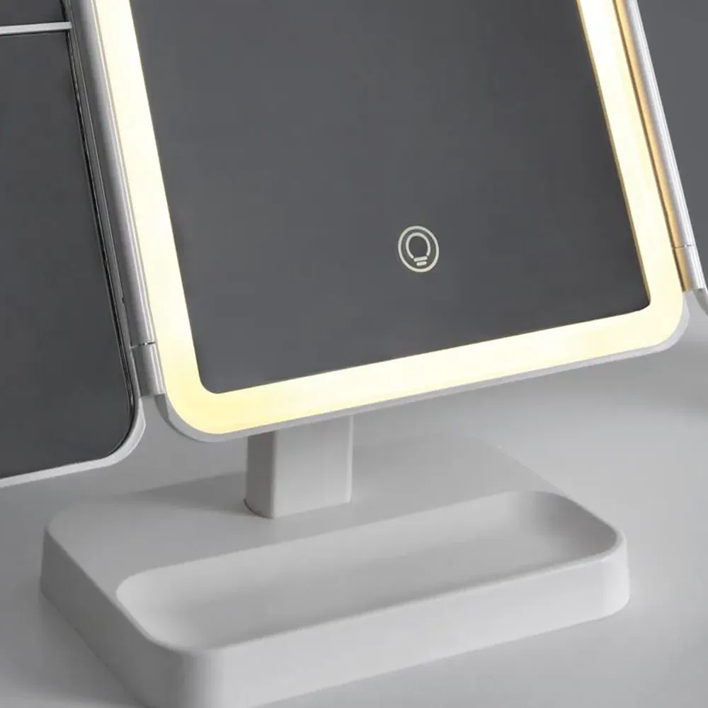 LED Foldable Vanity Mirror