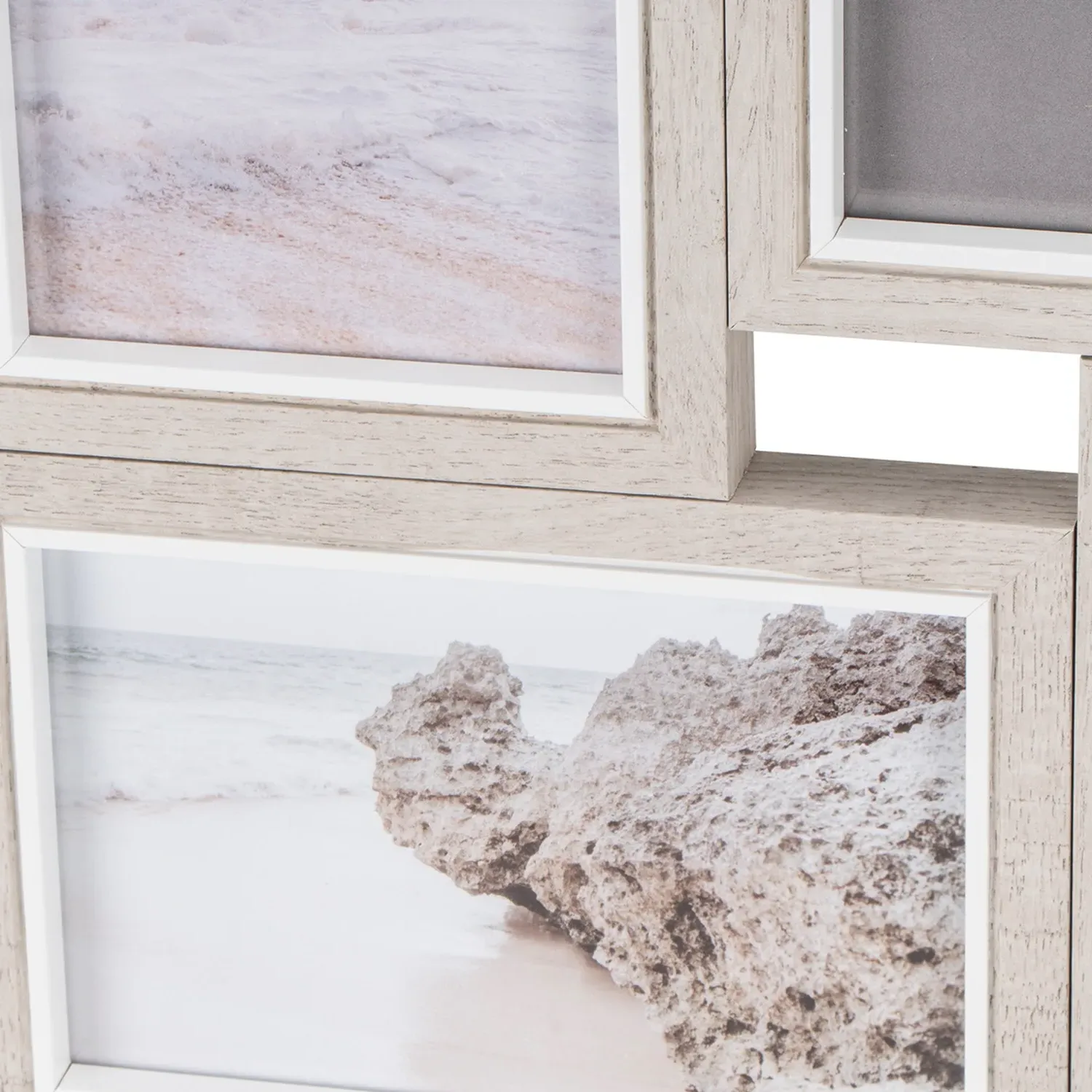 Leilani 10 Aperture Photo Frame - Cream