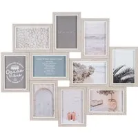 Leilani 10 Aperture Photo Frame - Cream