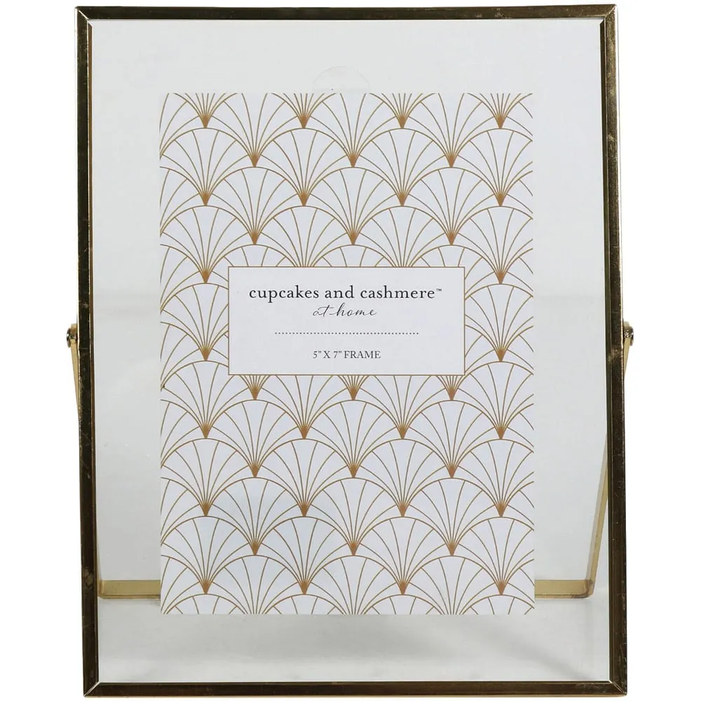 Lyla Easel Photo Frame 5x7 inch - Gold