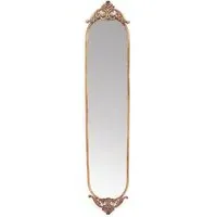 Majestic Oval Wall Mirror - Gold