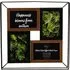Metal and Wood Effect 4 Aperture Photo Frame 6 x 4 inch - Multi