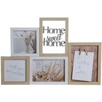 Multi-Aperture Photo Frame - Brown