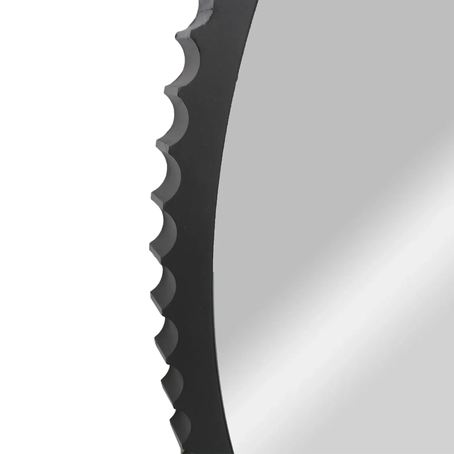 Onyx Cog Mirror - Black