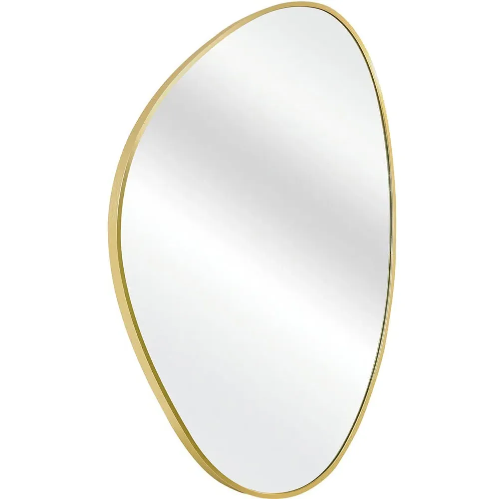 Organic Wall Mirror - Gold image