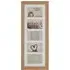Oxford 5 Aperture Photo Frame - Brown, Wood Effect