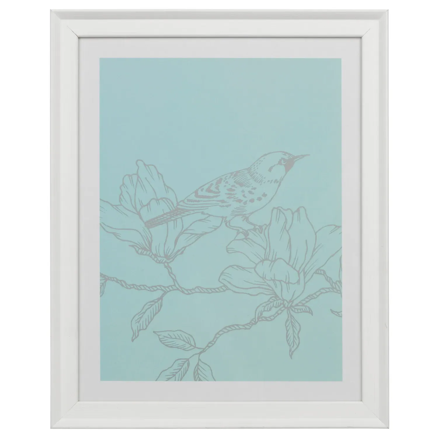 Padstow 10x8 Photo Frame - White