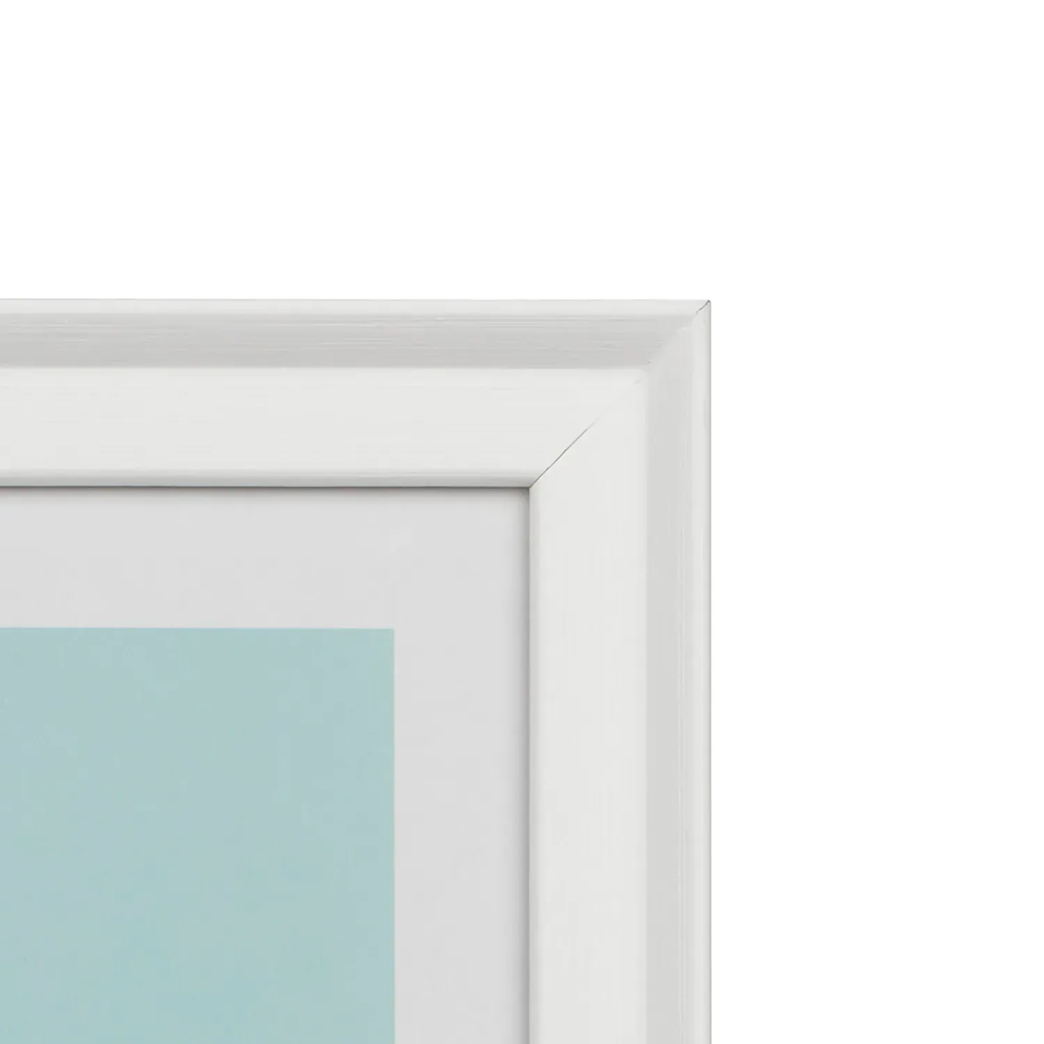 Padstow 8x6 Photo Frame - White