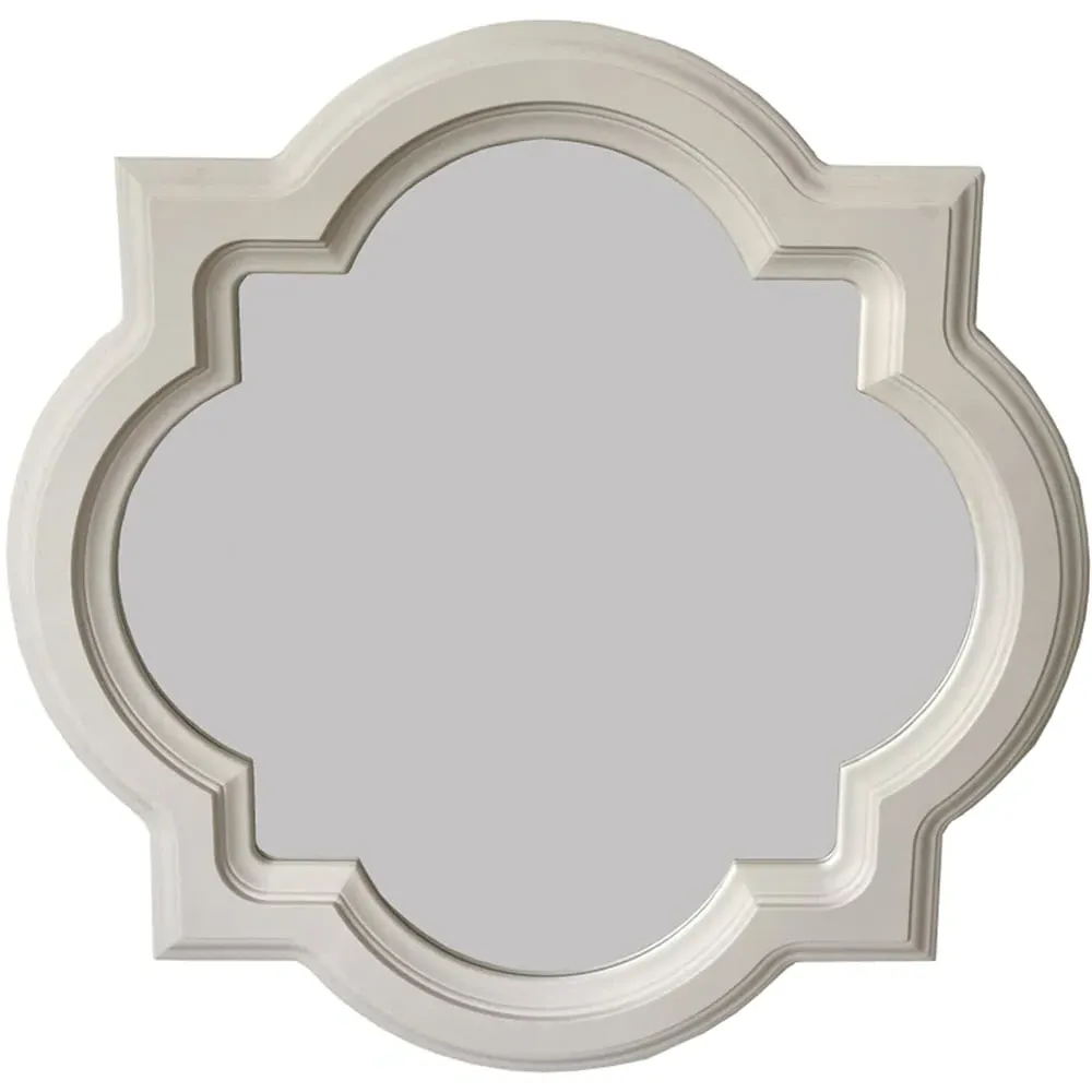 Quatrefoil Wall Mirror - Ivory image