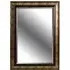 Rectangular Bevelled Mirror - Gold