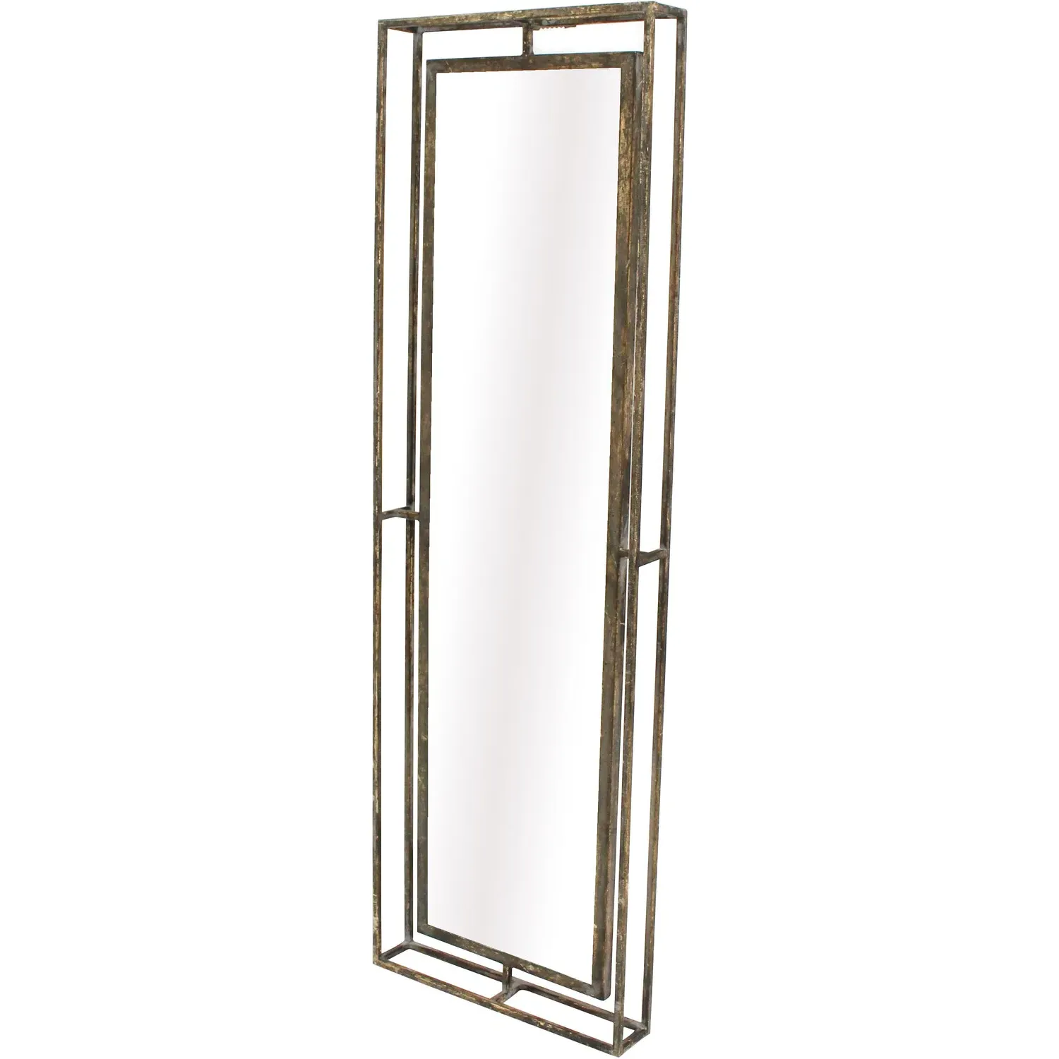 Sadie Metal Framed Mirror - Natural