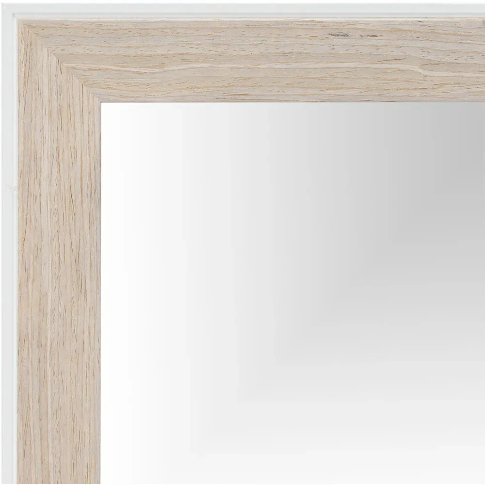 Sahara Wood Effect Mirror - Light Wood