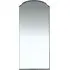 Scooped Arch Lean To Mirror - Black