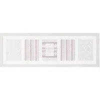 Soft Grey Double Mount Collage Photo Frame - White