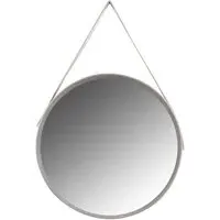Strap Wall Mirror - Grey
