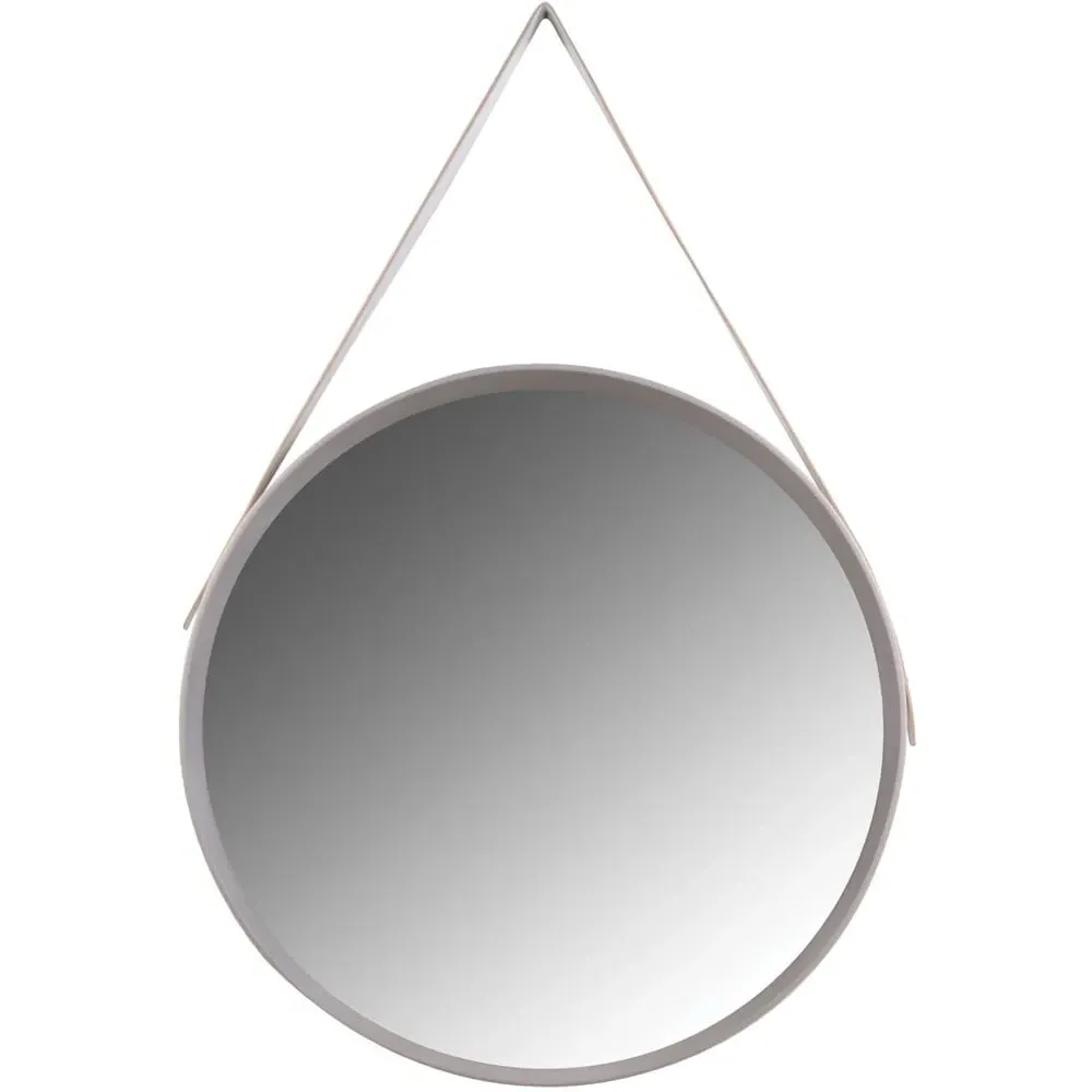 Strap Wall Mirror - Grey image