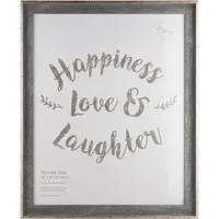 Textured Woodland Photo Frame 20 x 16 inch - Brown