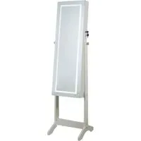 Touch Switch Beauty LED Mirror Cabinet - White