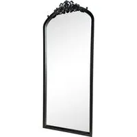 Valentina Ornate Mirror - Black