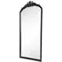 Valentina Ornate Mirror - Black