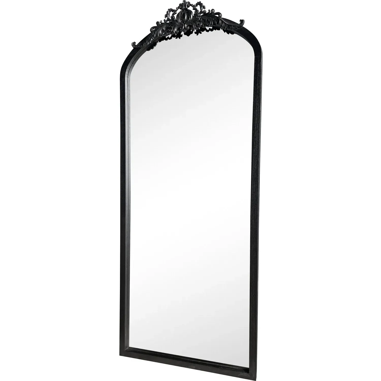 Valentina Ornate Mirror - Black