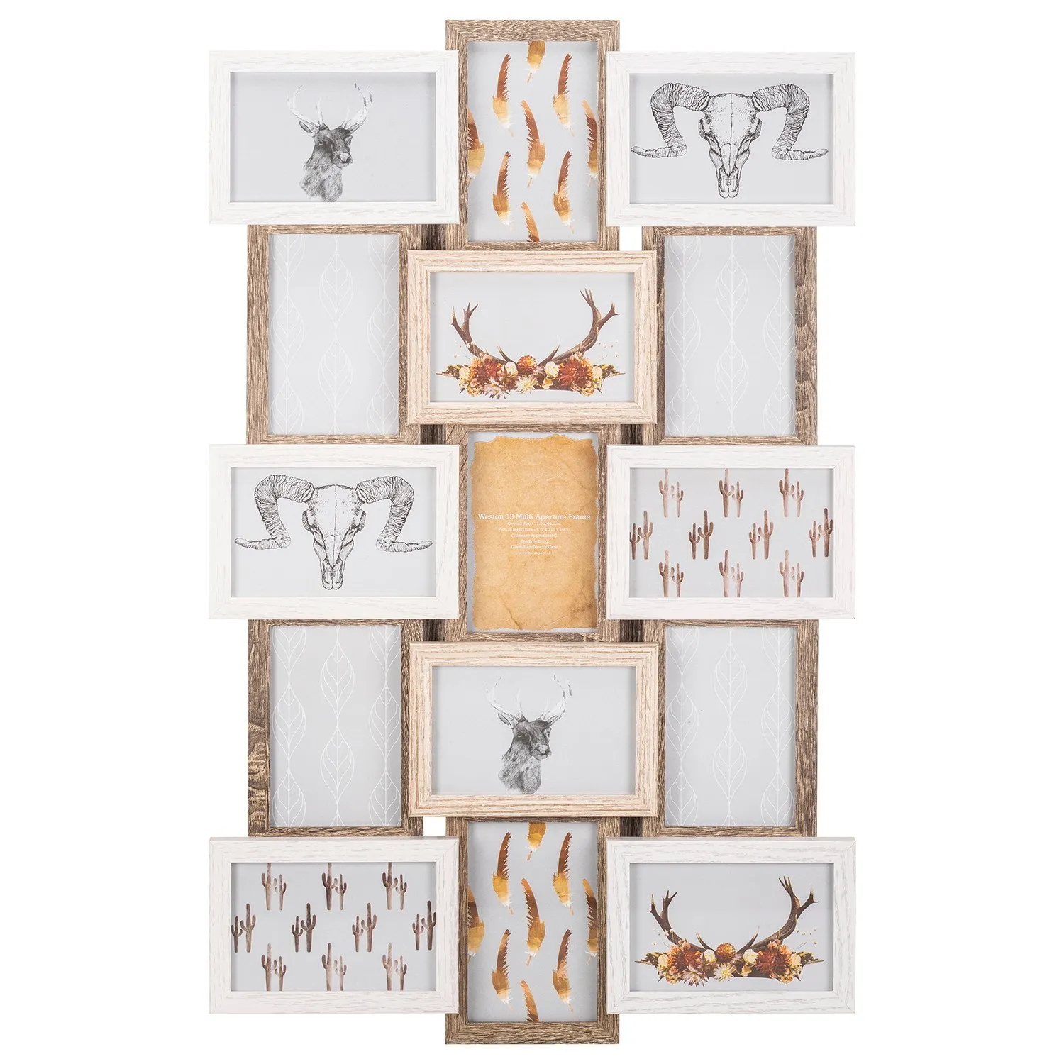 Weston 15 Multi Aperture Photo Frame - Multi image