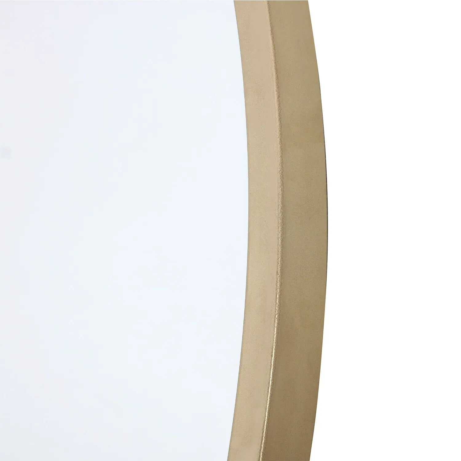 Wide Arch Mirror - Gold, Metal