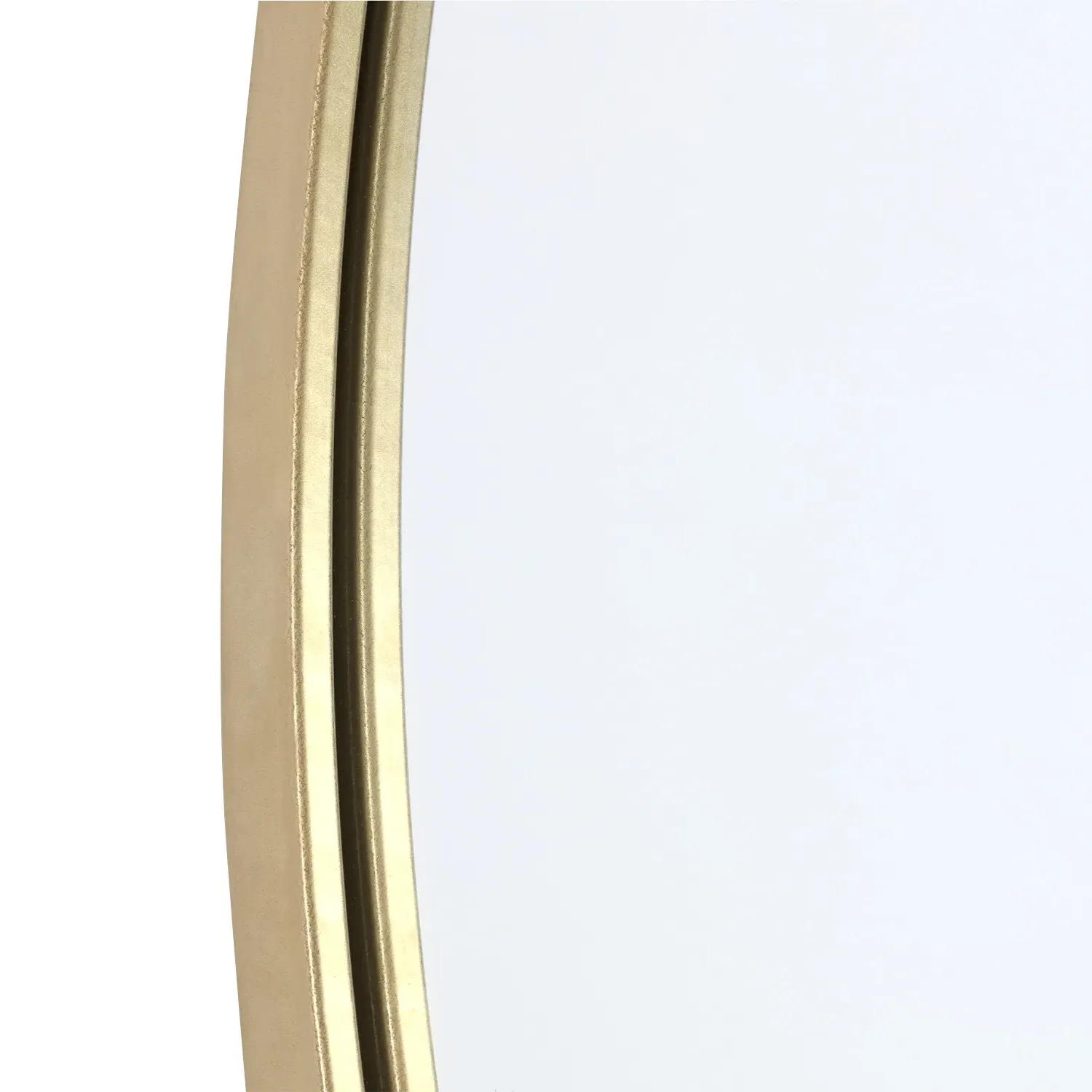 Wide Arch Mirror - Gold, Metal