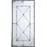 Zaina Distressed Effect Wall Mirror - Black