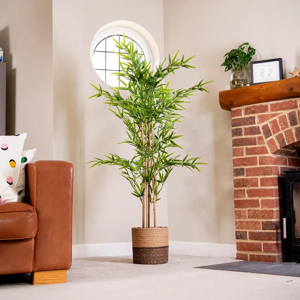Garden Gear Artificial Bamboo Plant in Pot 150cm - Green