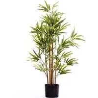 Garden Gear Artificial Bamboo Plant in Pot 90cm - Green