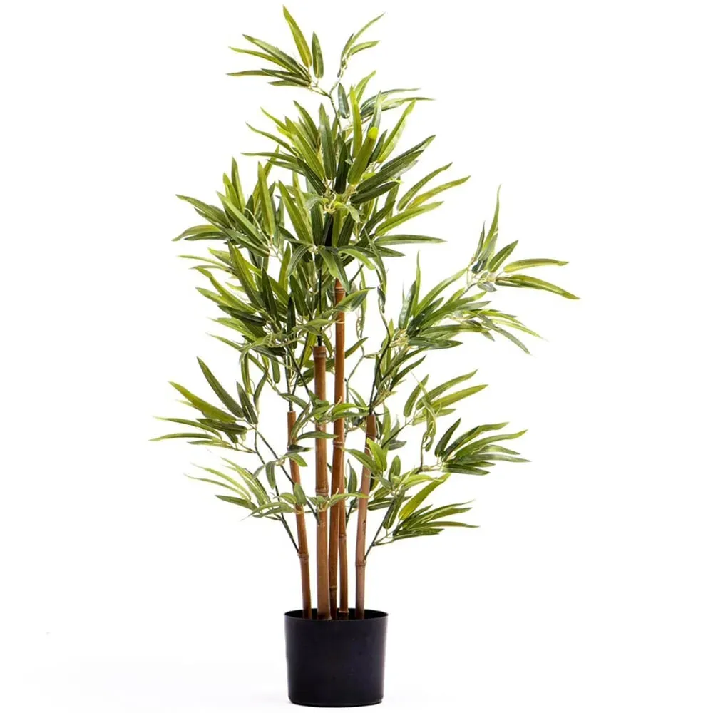 Garden Gear Artificial Bamboo Plant in Pot 90cm - Green image