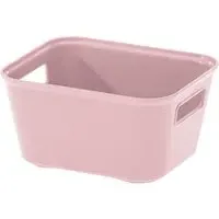 Moda S Storage Basket - Blush, Plastic