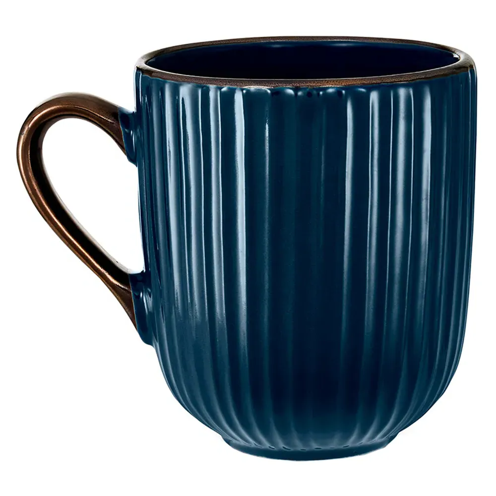 Empire 16 Piece Dinnerware Set - Blue, Stoneware