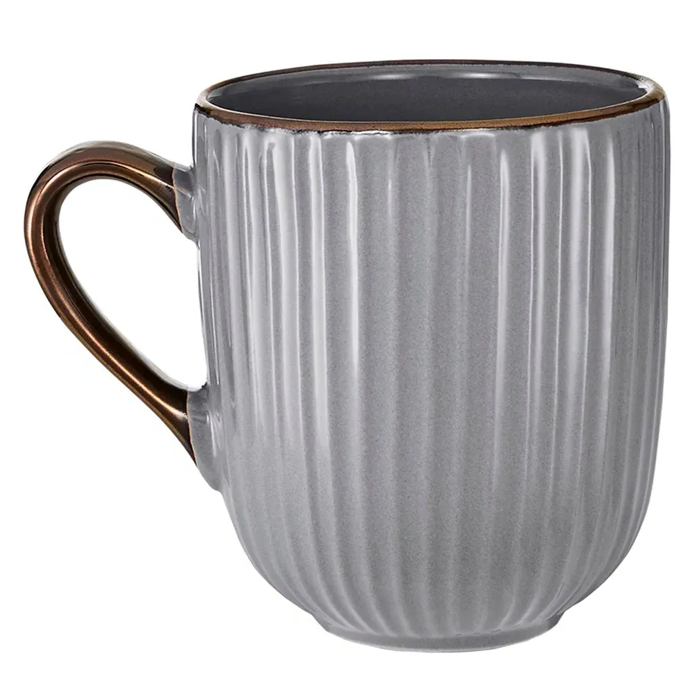 Empire 16 Piece Dinnerware Set - Grey, Stoneware