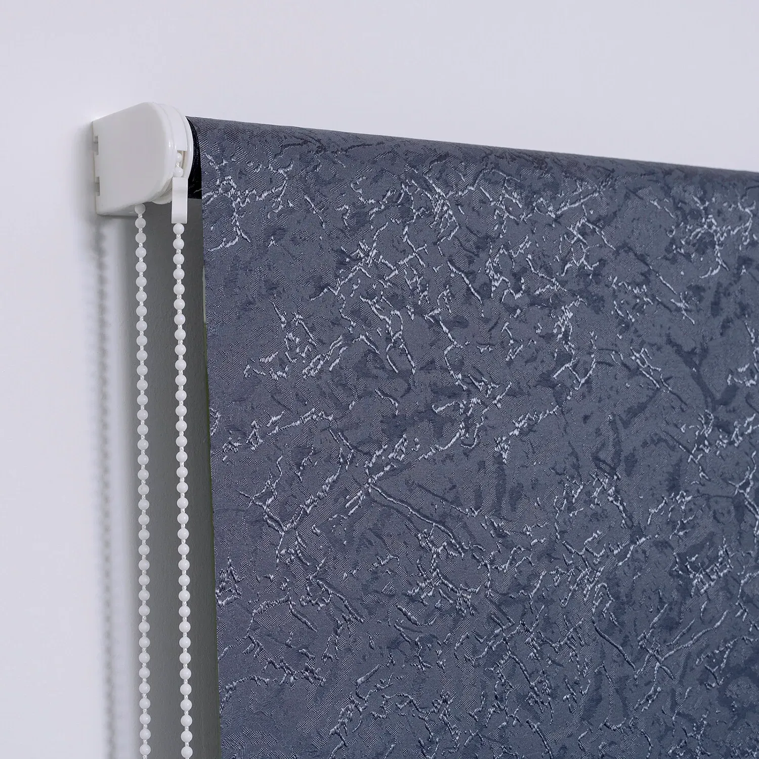 Crackle Blackout Blind 60cm - Dark Grey