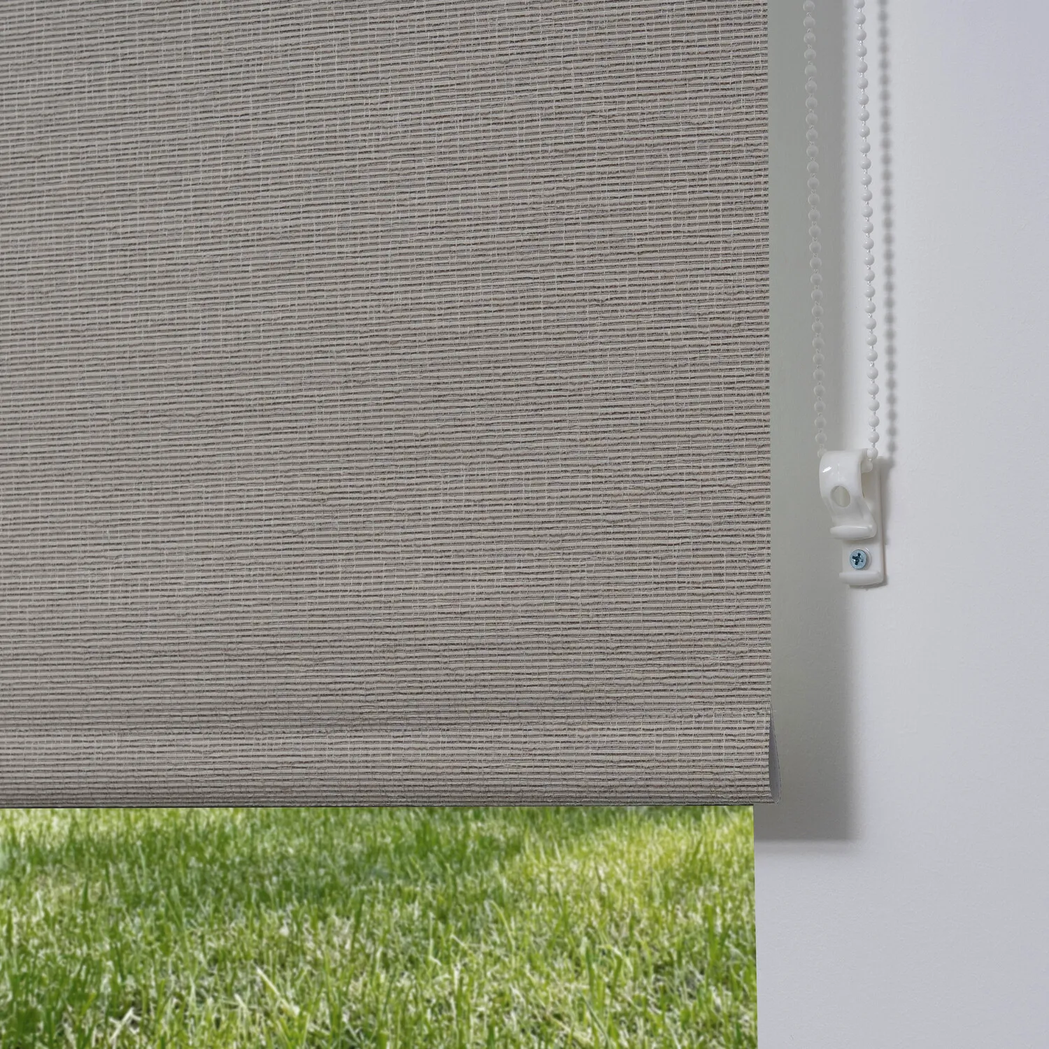 Jute Textured Blackout Blind - Cream