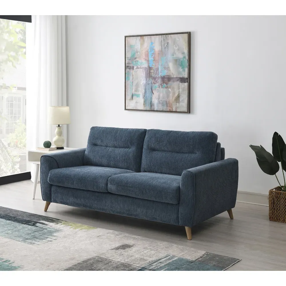 2-Seater Sofa Bed - Blue