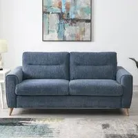2-Seater Sofa Bed - Blue