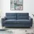 2-Seater Sofa Bed - Blue