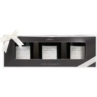 3-Piece Candle Gift Set - Black