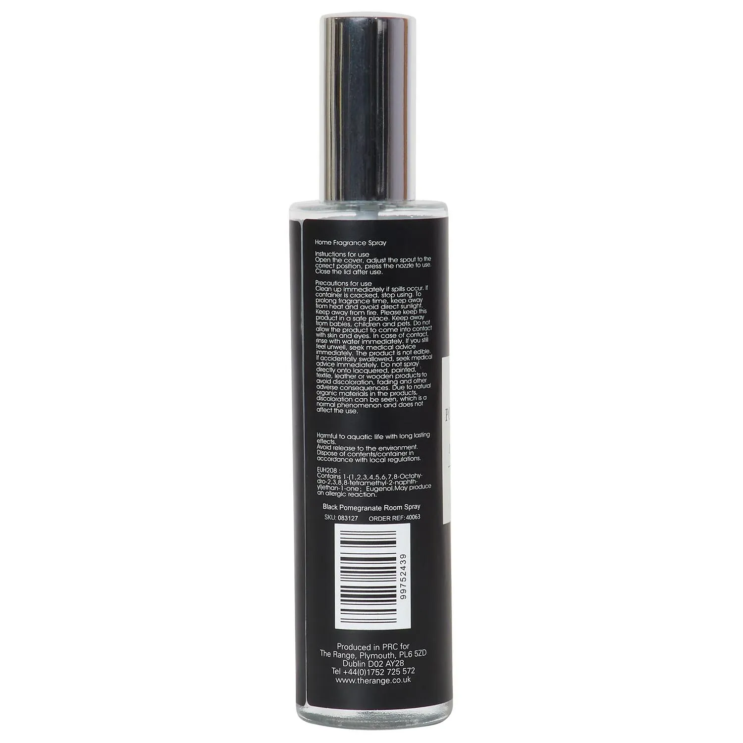 Black Pomegranate Room Spray 100ml - Black