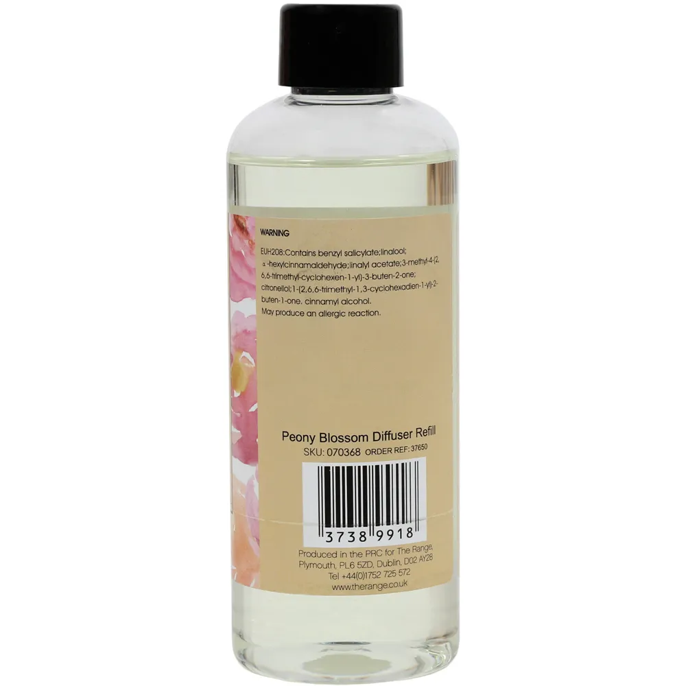 Peony Blossom Reed Diffuser Refill 200ml