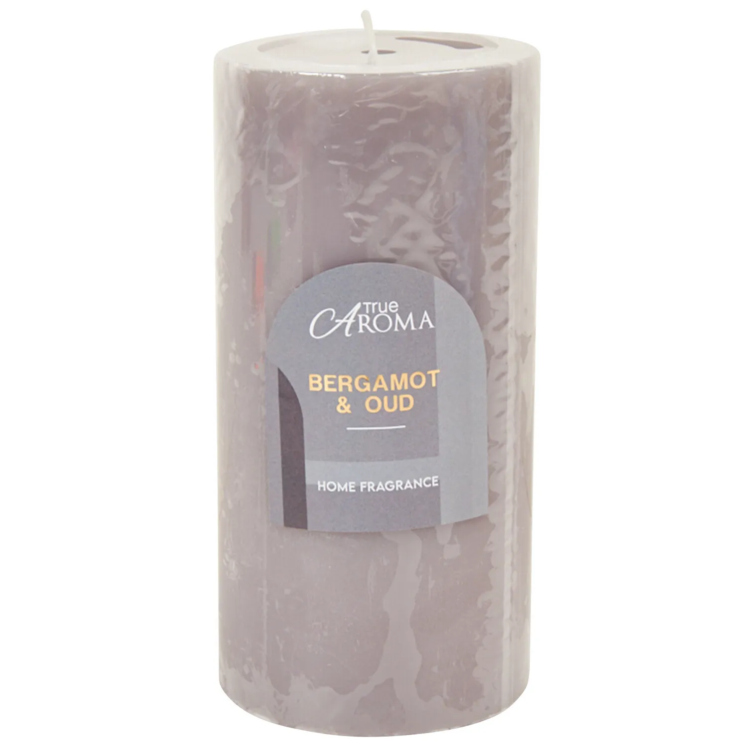 Sandalwood or Bergamot Scented Pillar Candle