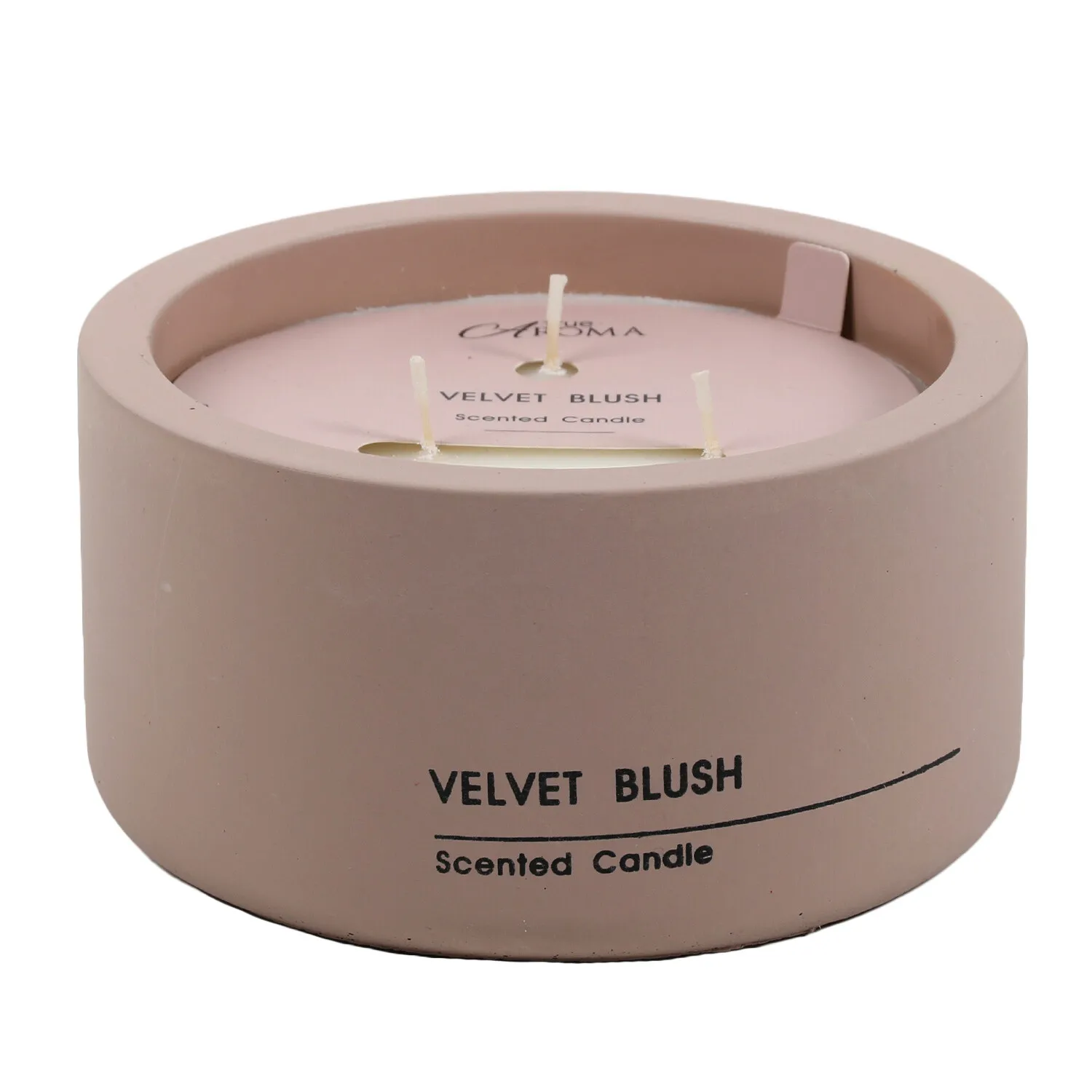 Velvet Blush Scented Candle - Pink