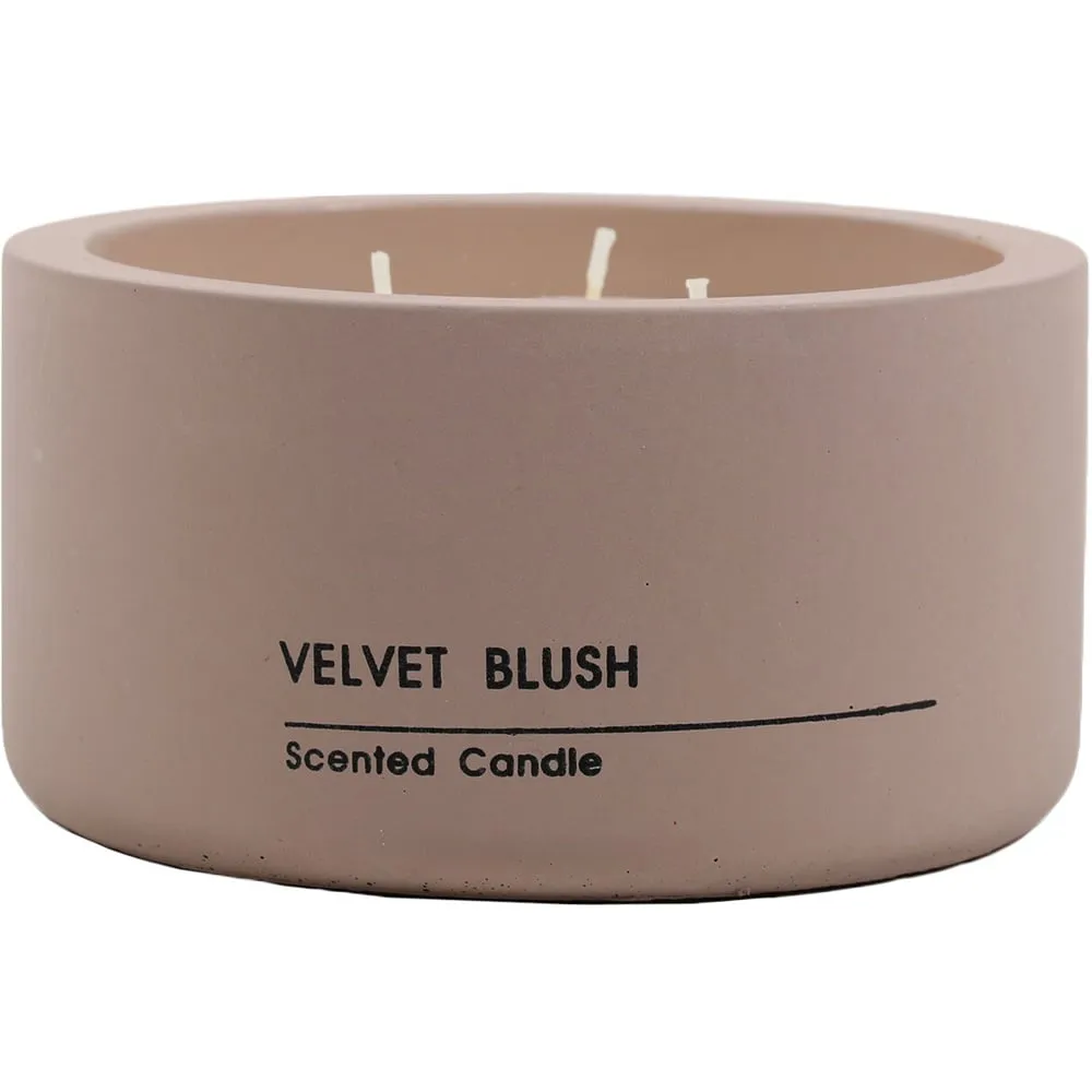 Velvet Blush Scented Candle - Pink image
