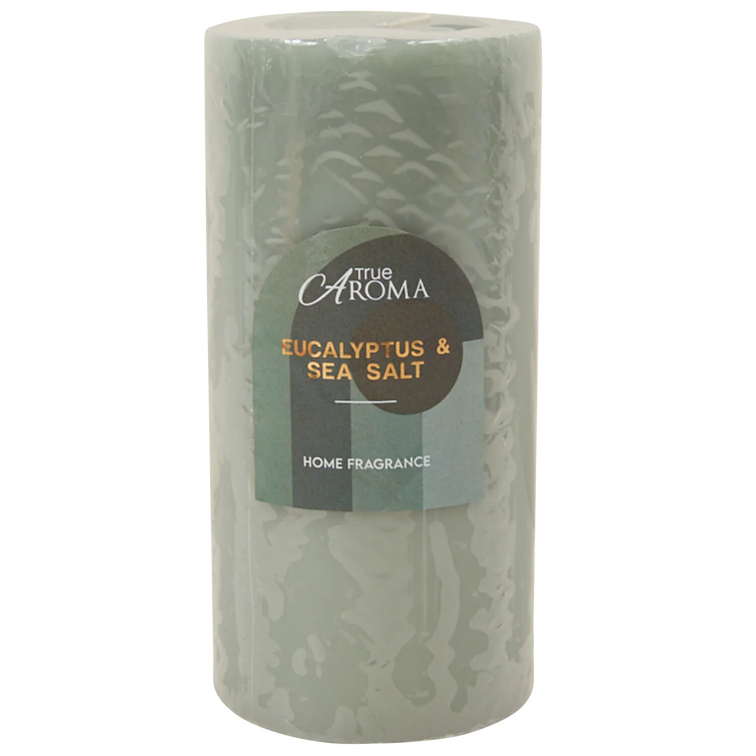 Warm Vanilla or Eucalyptus Scented Pillar Candle